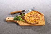 Quiche lorraine gourmande